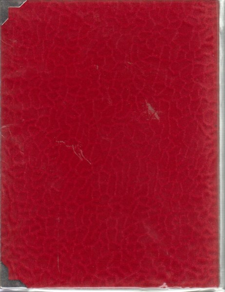 Kadife Kapakli Bilgisayar Hatli YasinTürkce Okunuslu ve Meali 12x17 kirmizi renkli