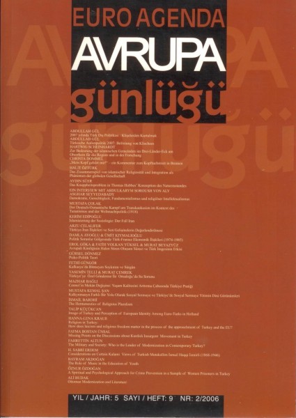 Euro Agenda Avrupa Günlügü Sayi 9