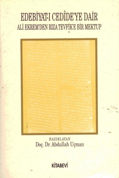 Edebiyat-i Cedide´ye Dair