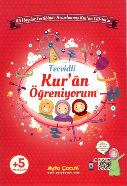 Kur'an Ögreniyorum (Ayfa-161P, Orta Boy, Pembe, Tecvidli)